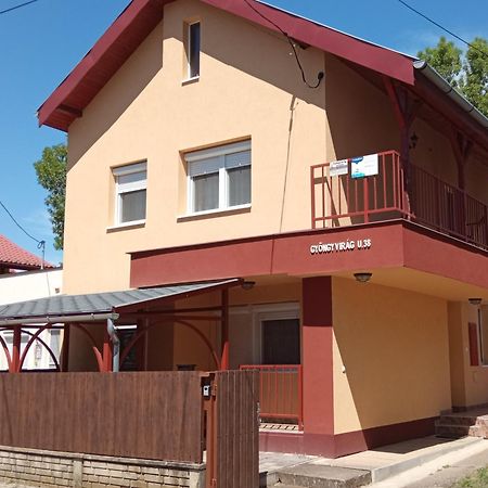 Gyoengyvirag Apartmanhaz Hajdúszoboszló المظهر الخارجي الصورة